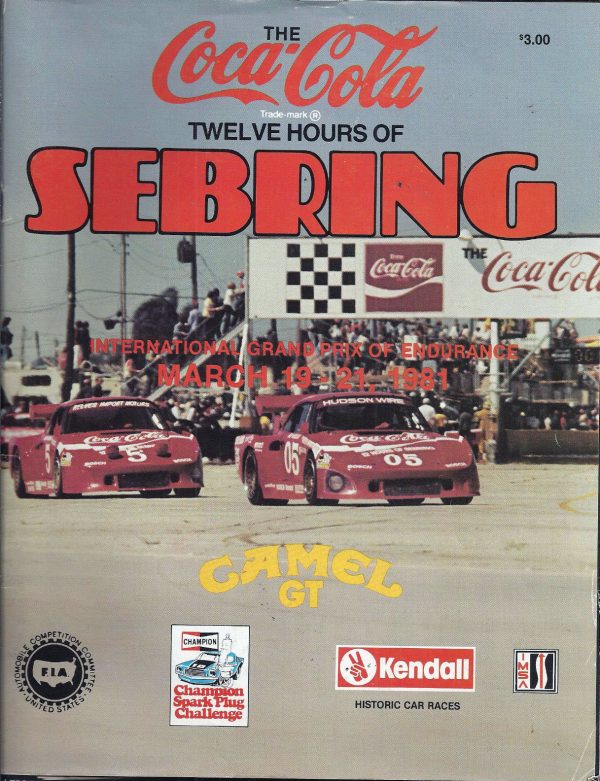 1981 12 Hours of Sebring program