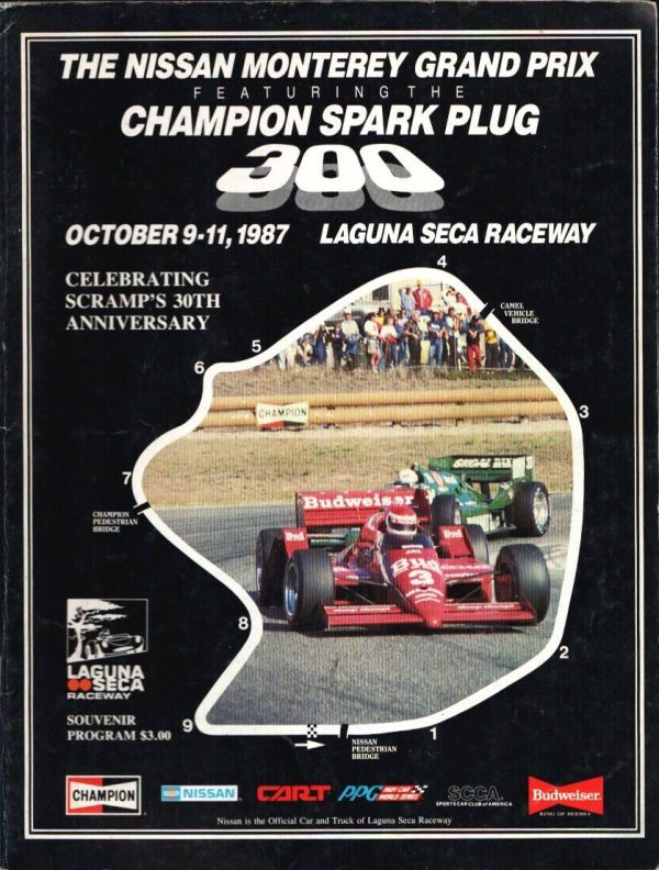 1987 Champion Spark Plug 300 program