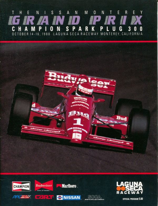 1988 Champion Spark Plug 300 program