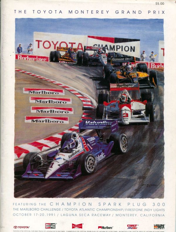 1991 Champion Spark Plug 300 program