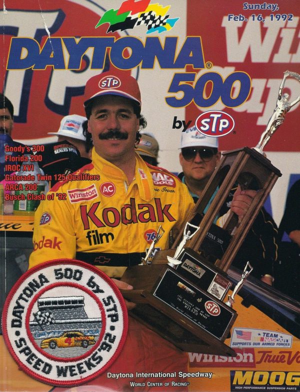 1992 Daytona 500 program