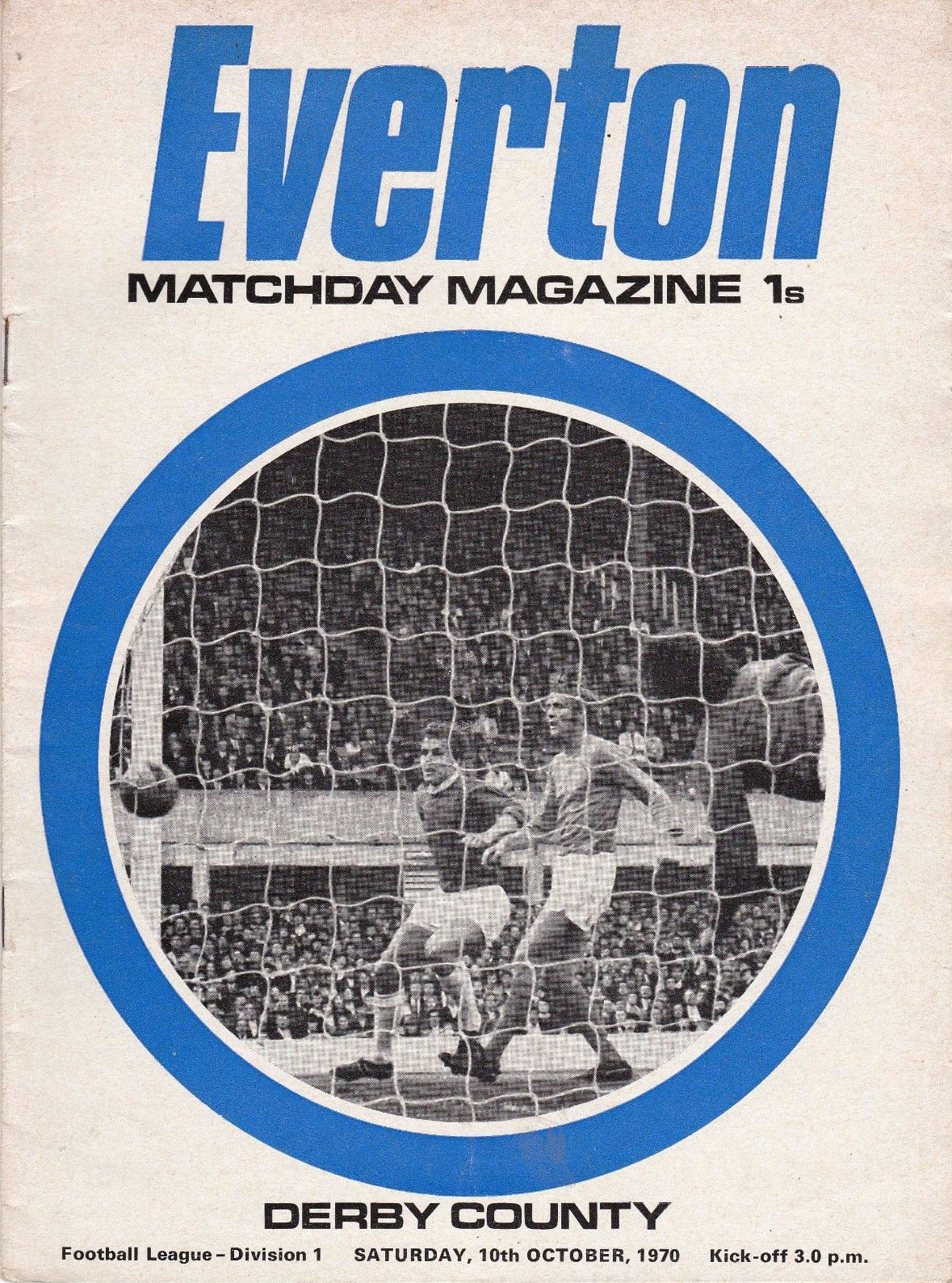 Everton vs. Derby County (October 10, 1970)