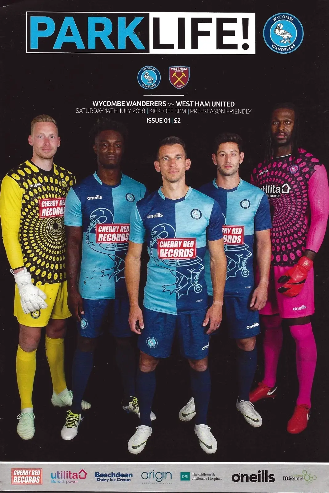 Wycombe Wanderers vs. West Ham United (July 14, 2018)