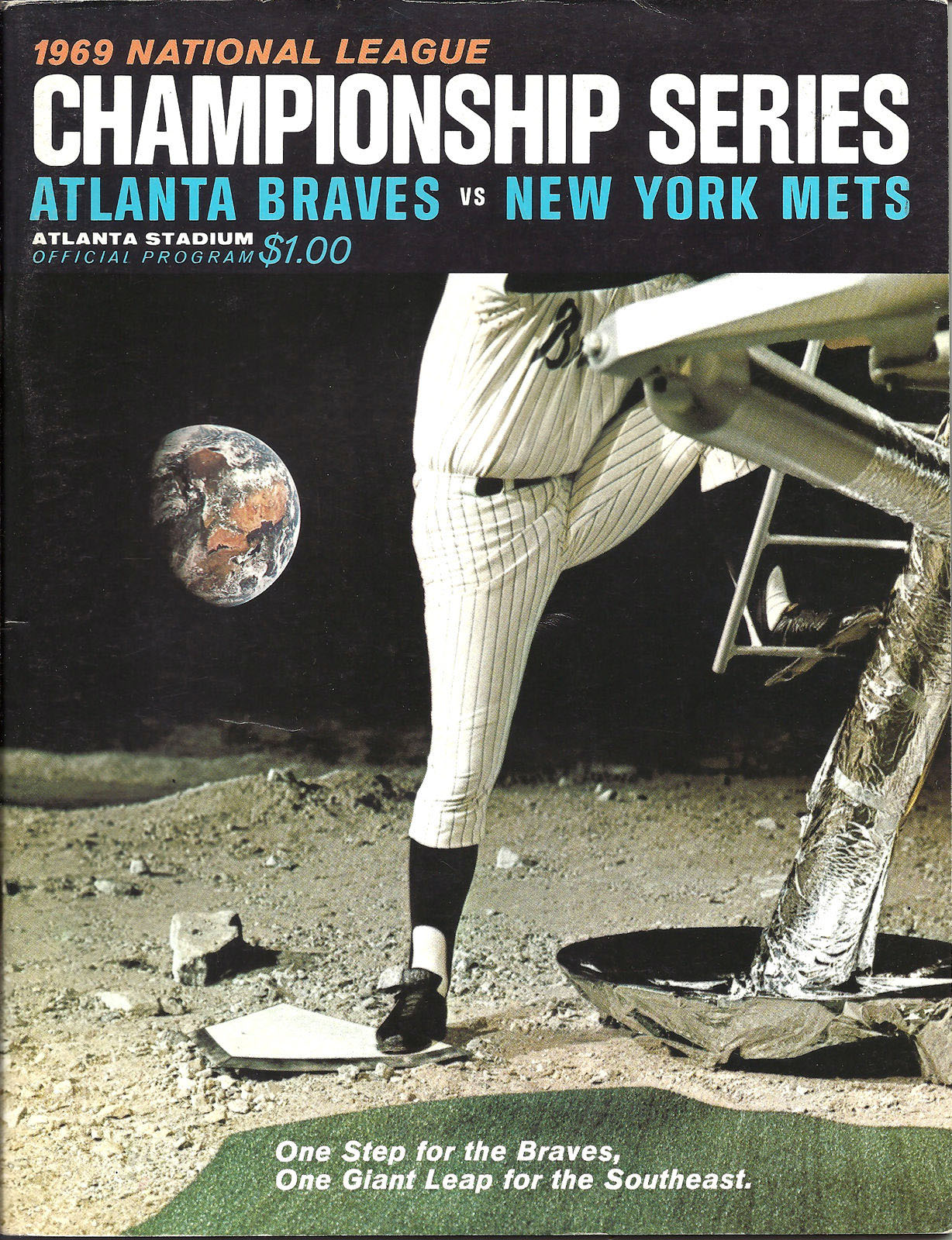 1969 Atlanta Braves NLCS program