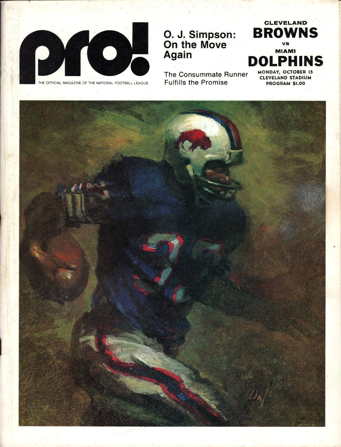 Cleveland Browns vs. Miami Dolphins (October 15, 1973)