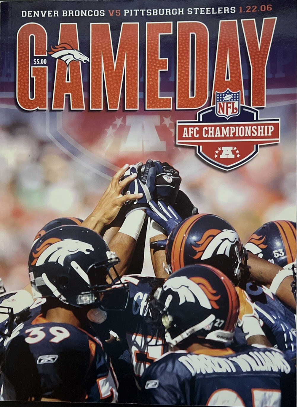 Denver Broncos vs. Pittsburgh Steelers (January 22, 2006)
