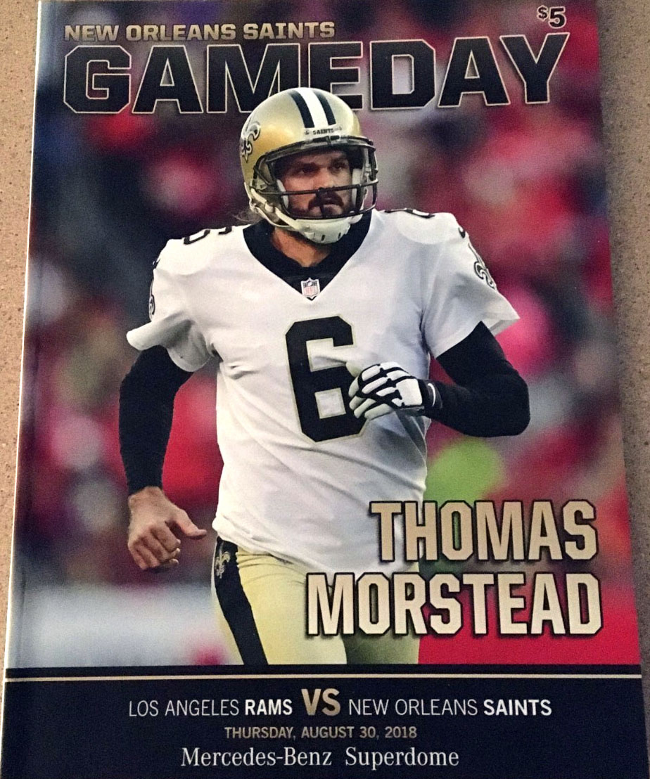New Orleans Saints vs. Los Angeles Rams (August 30, 2018)