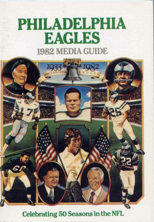 1982 Philadelphia Eagles media guide