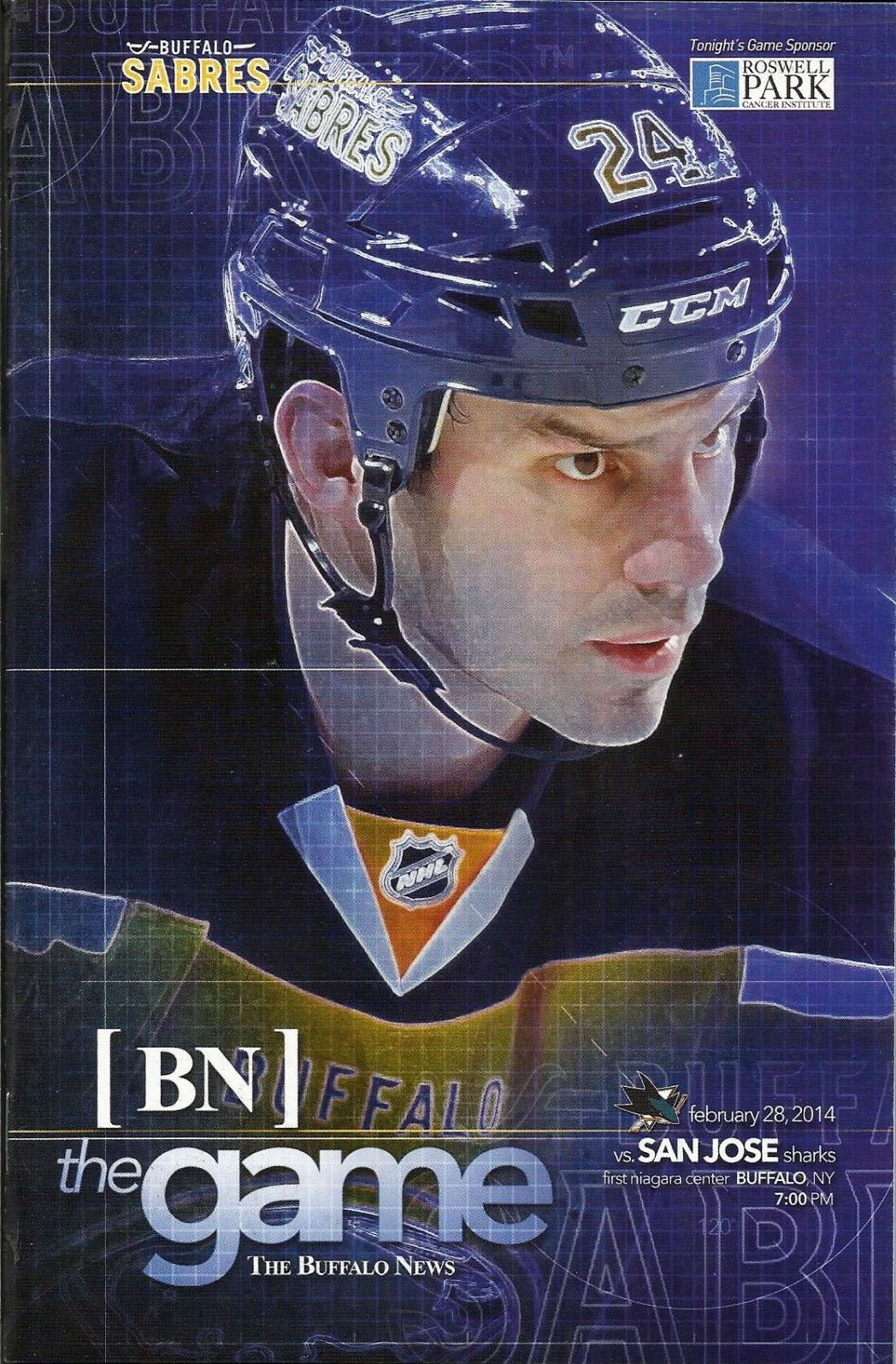 NHL Program: Buffalo Sabres (2013-14)