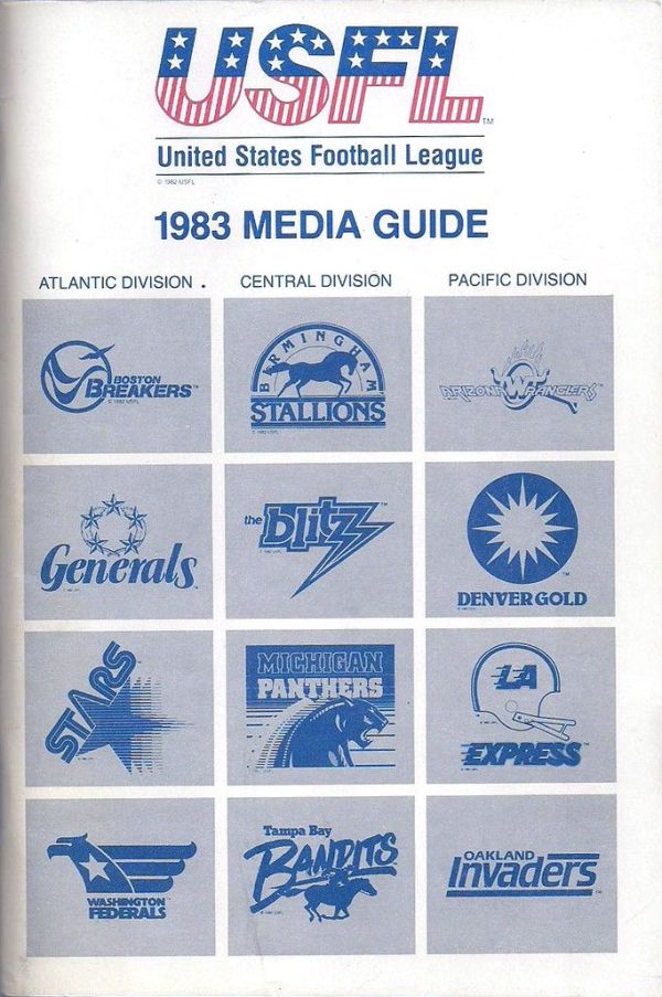 1983 USFL media guide