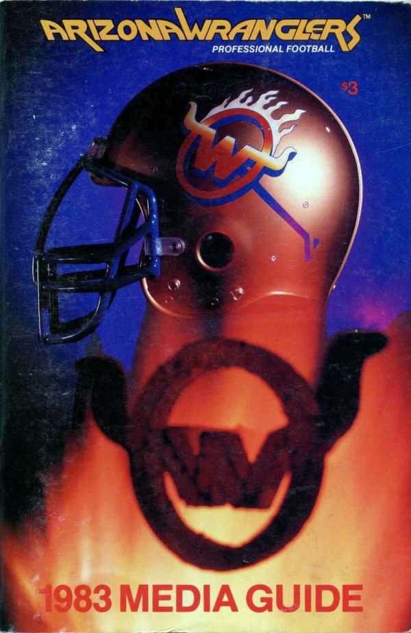 1983 Arizona Wranglers media guide