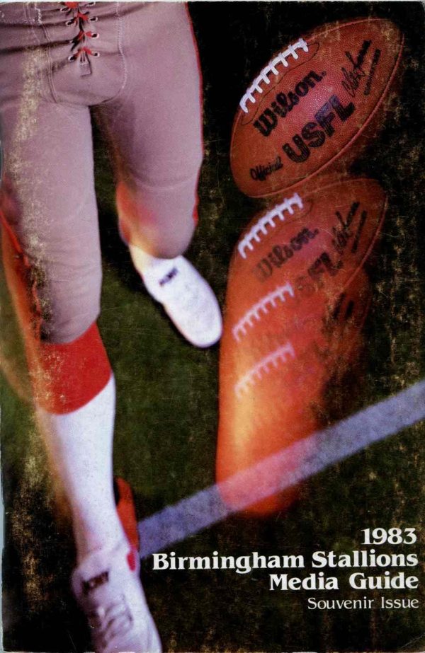 USFL Media Guide: Birmingham Stallions (1983)