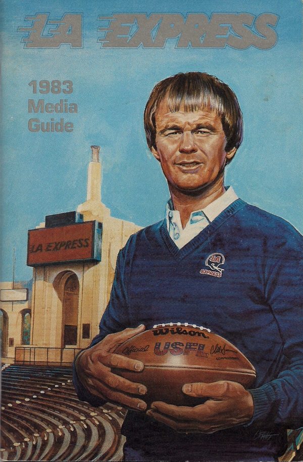 1983 Los Angeles Express media guide