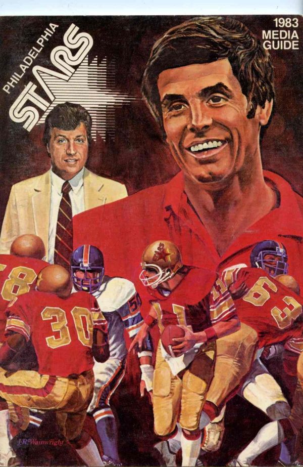 1983 Philadelphia Stars media guide