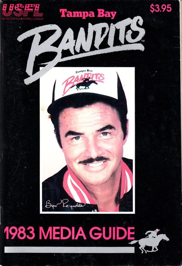 1983 Tampa Bay Bandits media guide