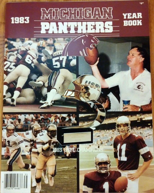 1983 Michigan Panthers yearbook