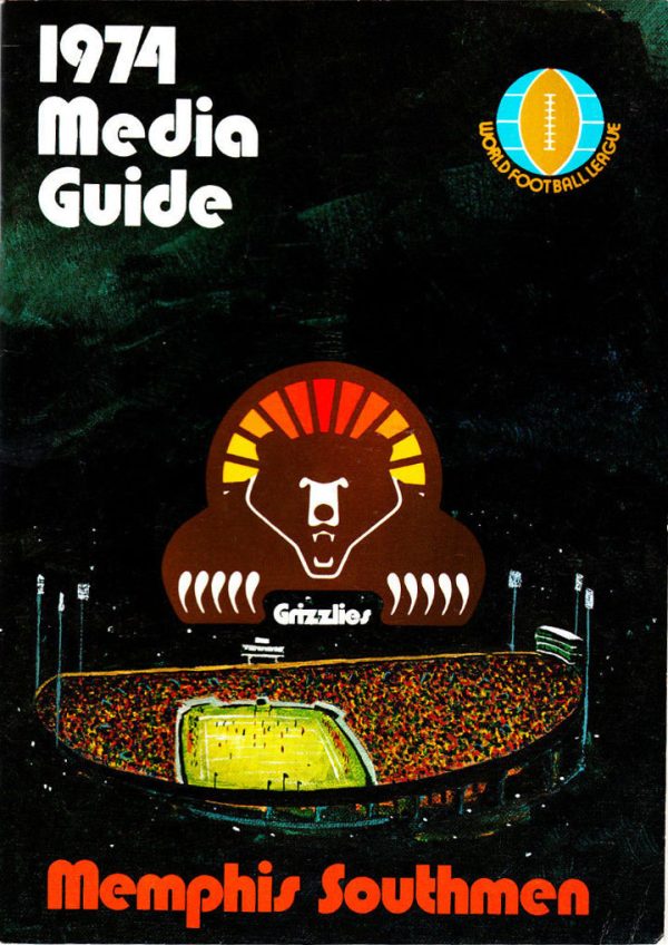 1974 Memphis Southmen media guide