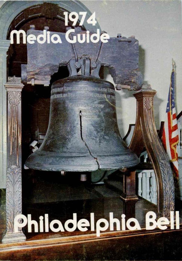 1974 Philadelphia Bell media guide