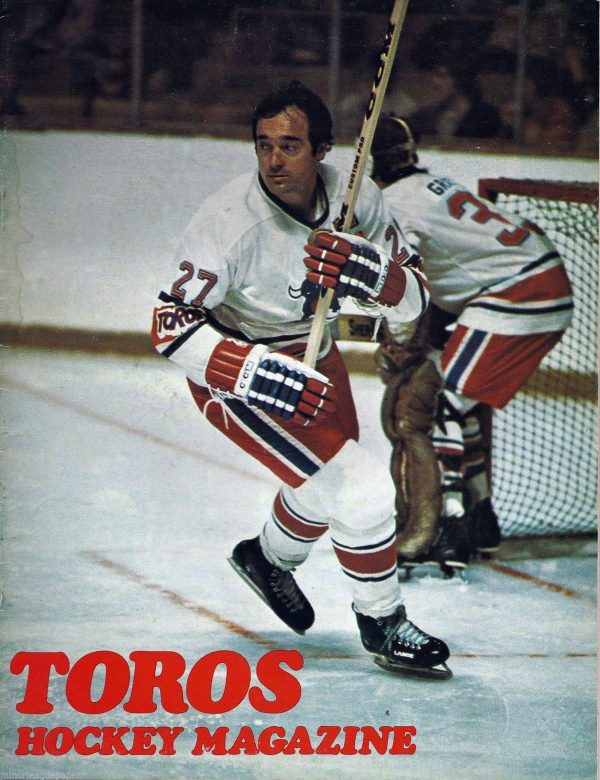 1975-76 Toronto Toros program