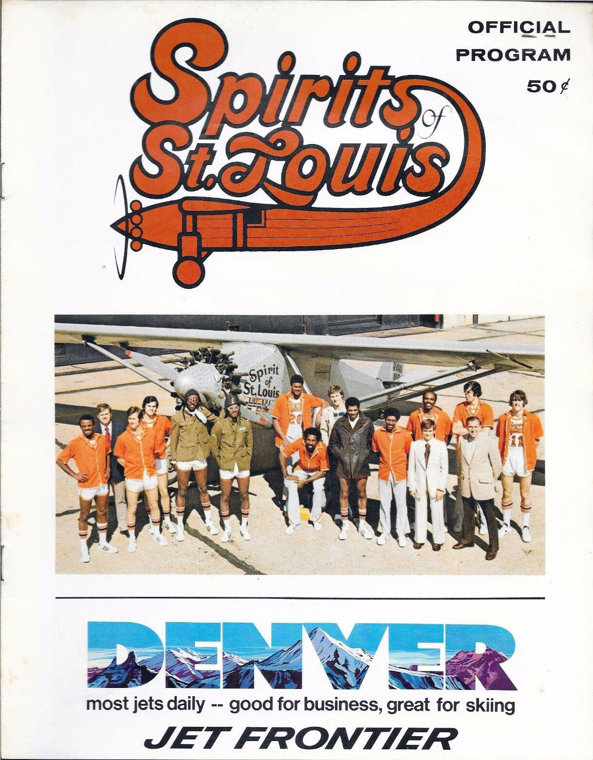 1974-75 Spirits of St. Louis program