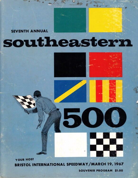 1967 Southeastern 500 program