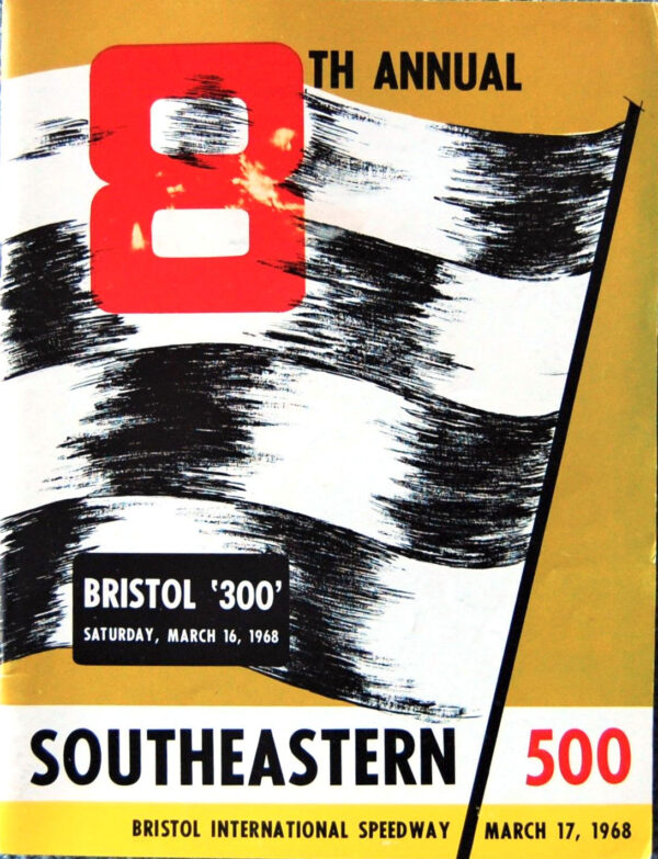 1968 Southeastern 500 program