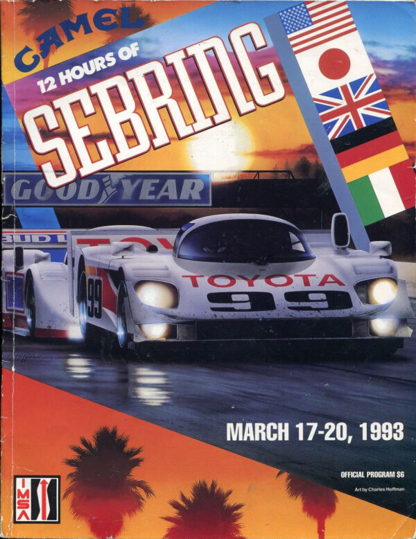 1993 12 Hours of Sebring program