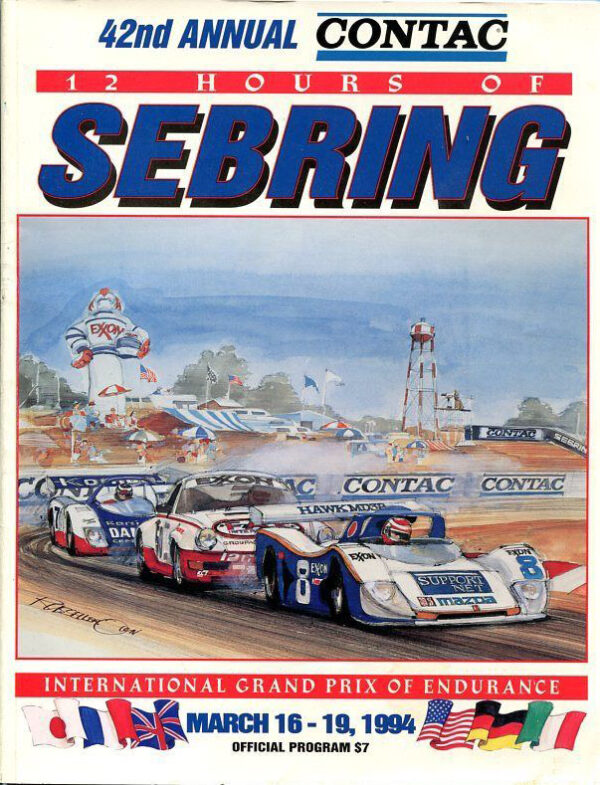 1994 12 Hours of Sebring program