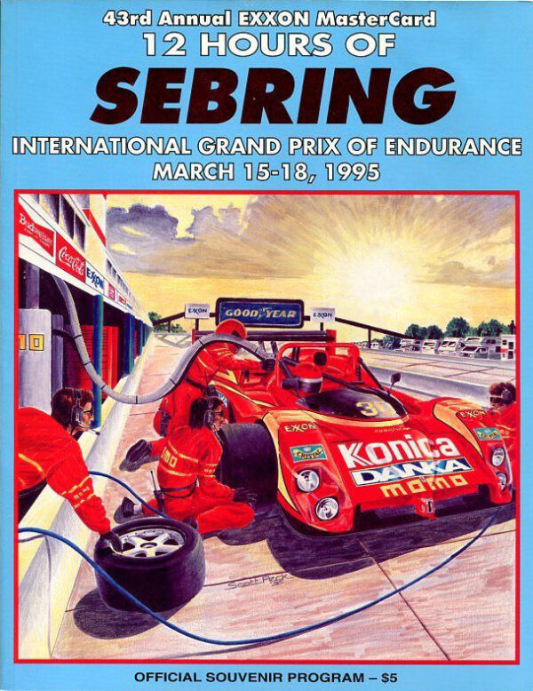 1995 12 Hours of Sebring program