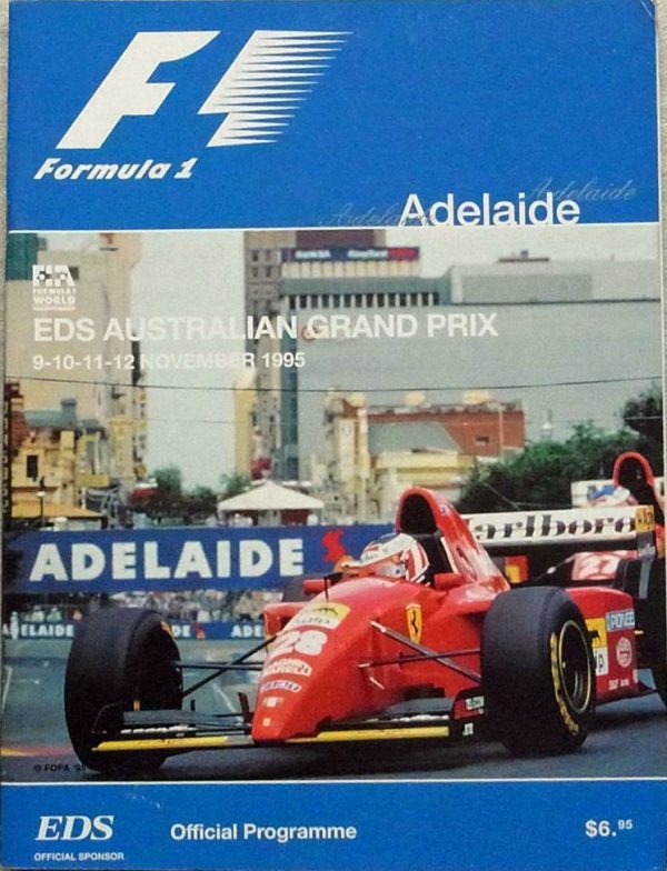 1995 Australian Grand Prix program