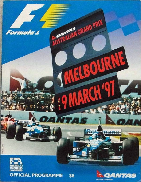 1997 Australian Grand Prix program