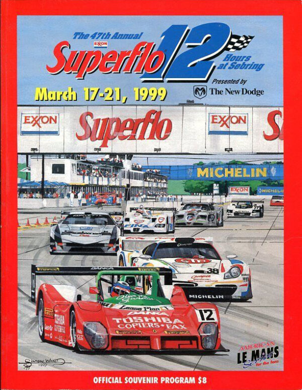 1999 12 Hours of Sebring program