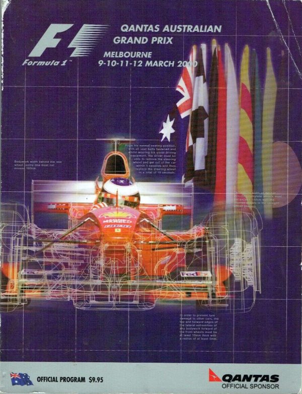 2000 Australian Grand Prix program