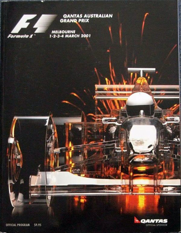 2001 Australian Grand Prix program