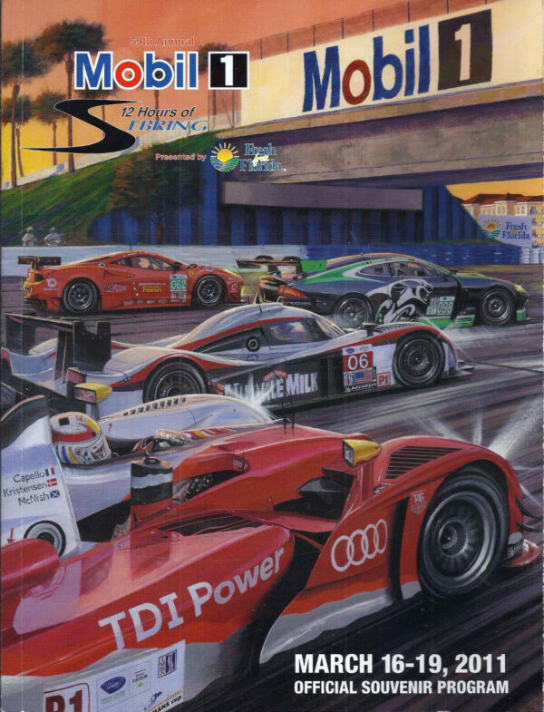 2011 12 Hours of Sebring program