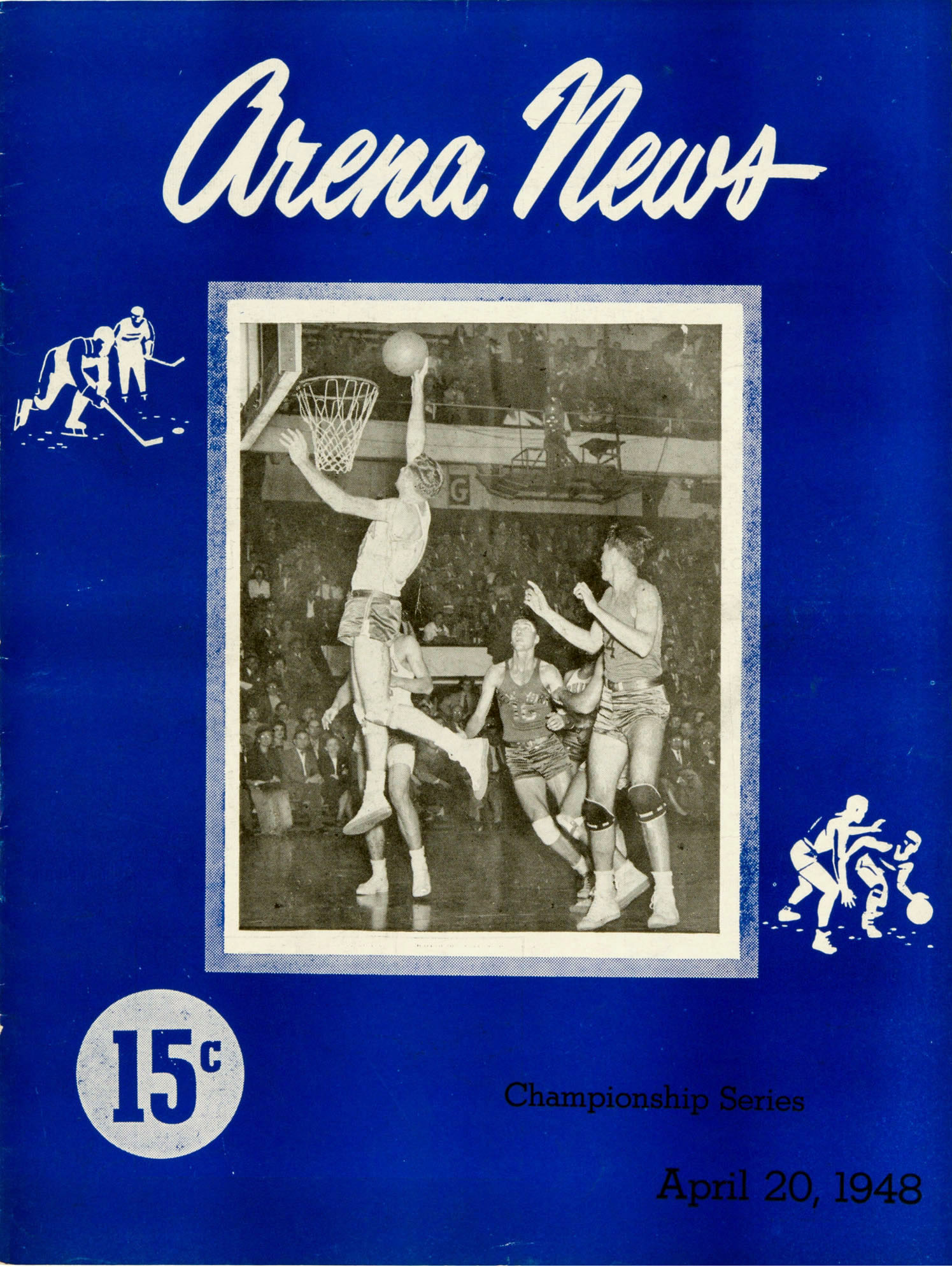 NBA Program: Philadelphia Warriors (1947-48)