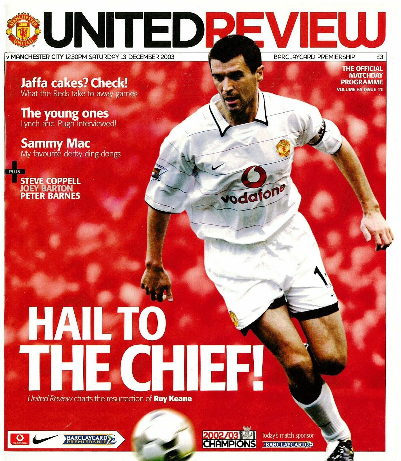 Manchester United vs. Manchester City (December 13, 2003)