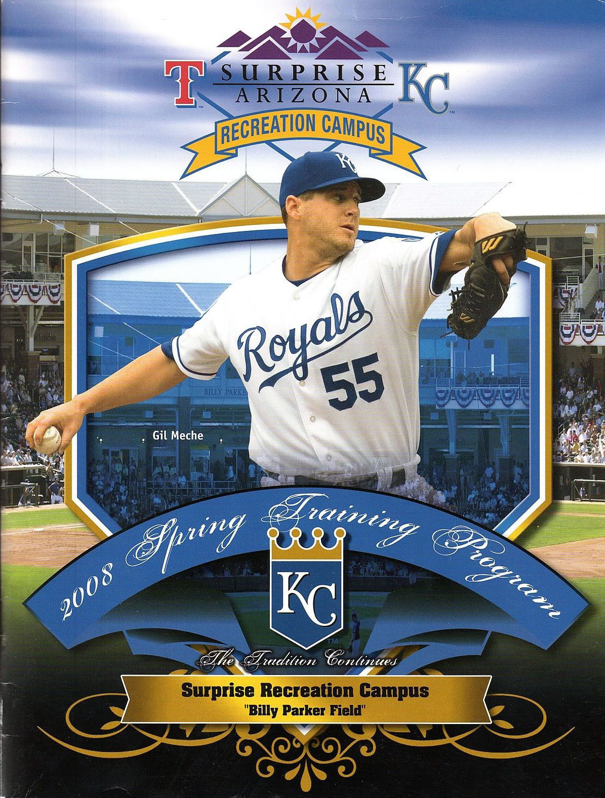 MLB Spring Training Program: Kansas City Royals (2008)