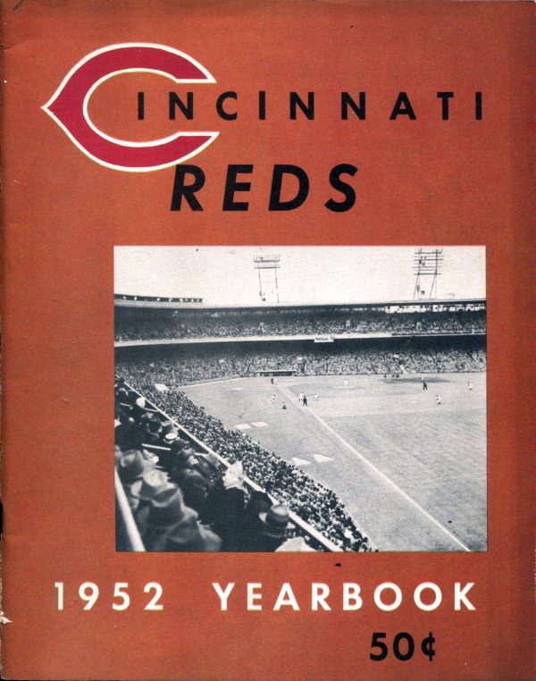 1952 Cincinnati Reds yearbook