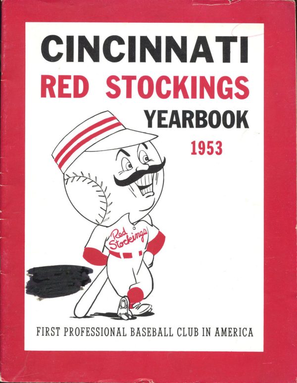 1953 Cincinnati Reds yearbook