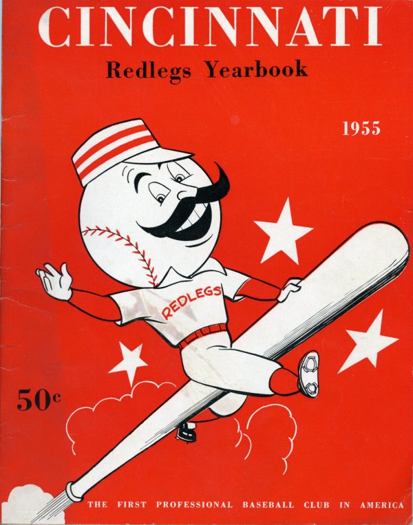 1955 Cincinnati Reds yearbook