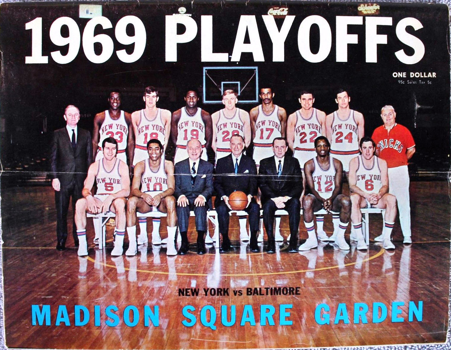 1968-69 New York Knicks program