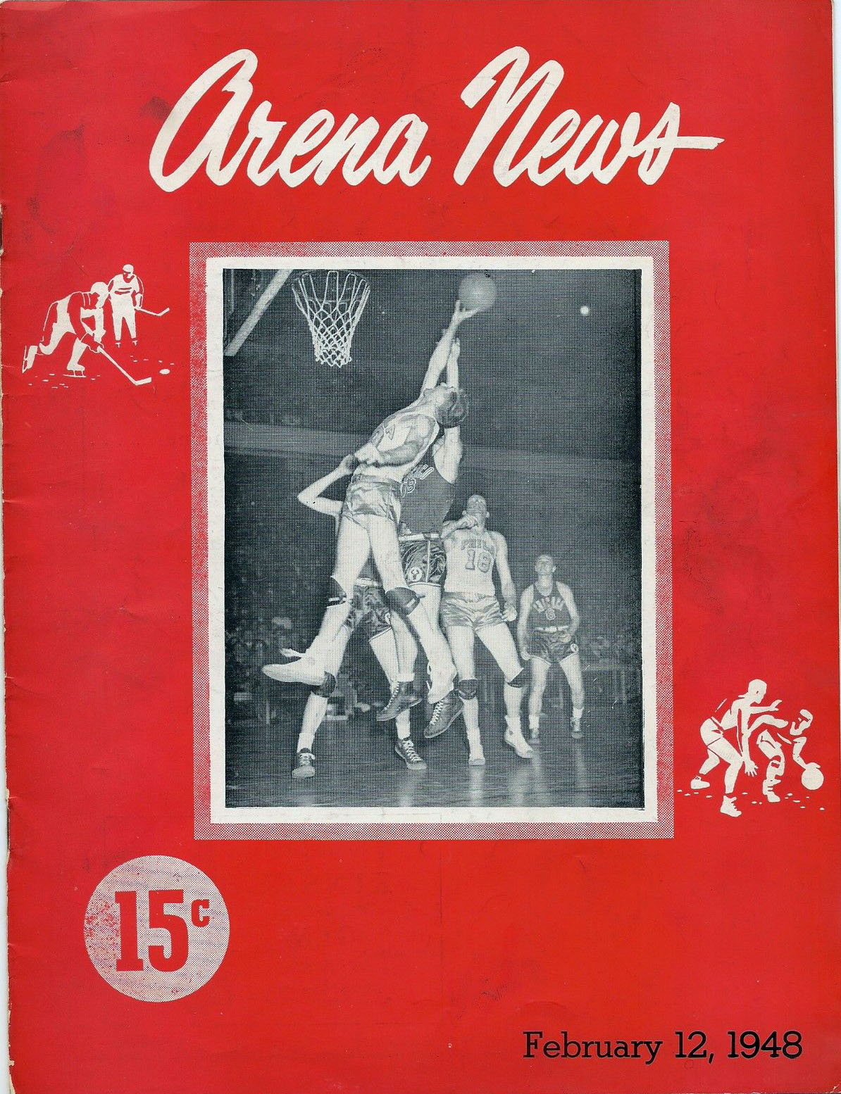 NBA Program: Philadelphia Warriors (1947-48)