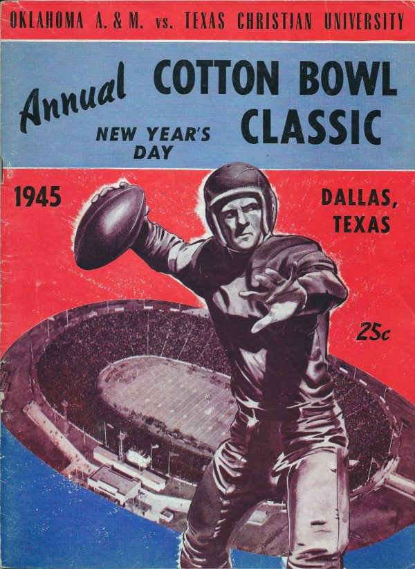 1945 Cotton Bowl Classic program