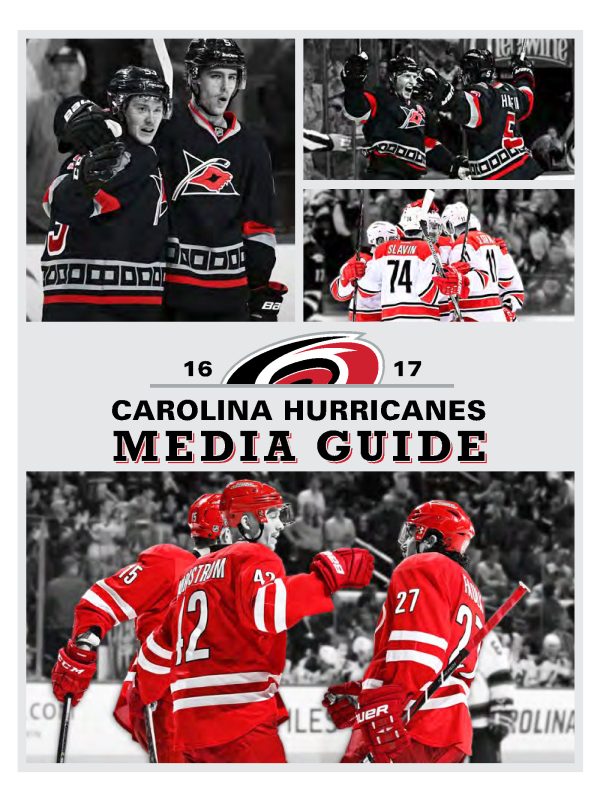 2016-17 Carolina Hurricanes media guide