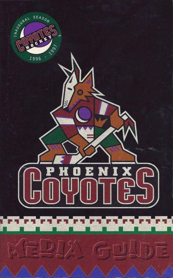 1996-97 Phoenix Coyotes media guide