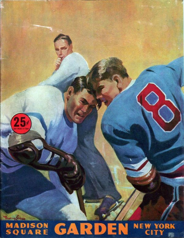 1958-59 New York Rangers program