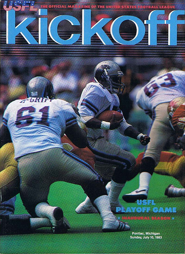 1983 USFL Kickoff Magazine Programs - SportsPaper.info