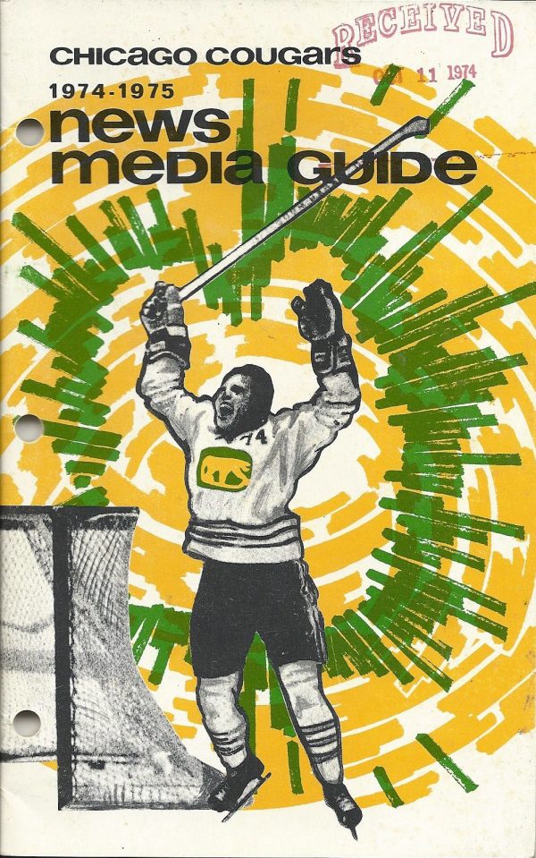 1974-75 Chicago Cougars Media Guide