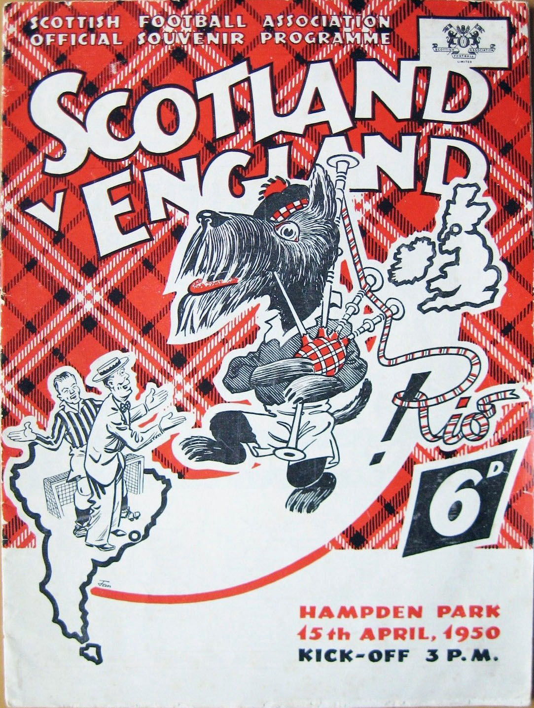 Scotland vs. England (April 15, 1950)